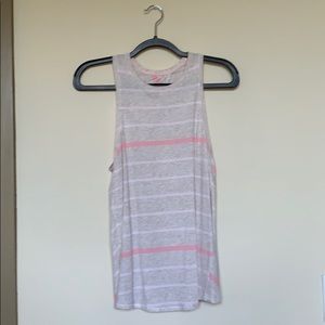 sz 4 lululemon oatmeal and pink all tied up tank